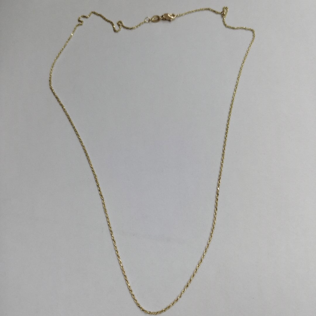 CADENA TORZAL 14K 50 CM 2.7 GR TDO025 (NUEVO)