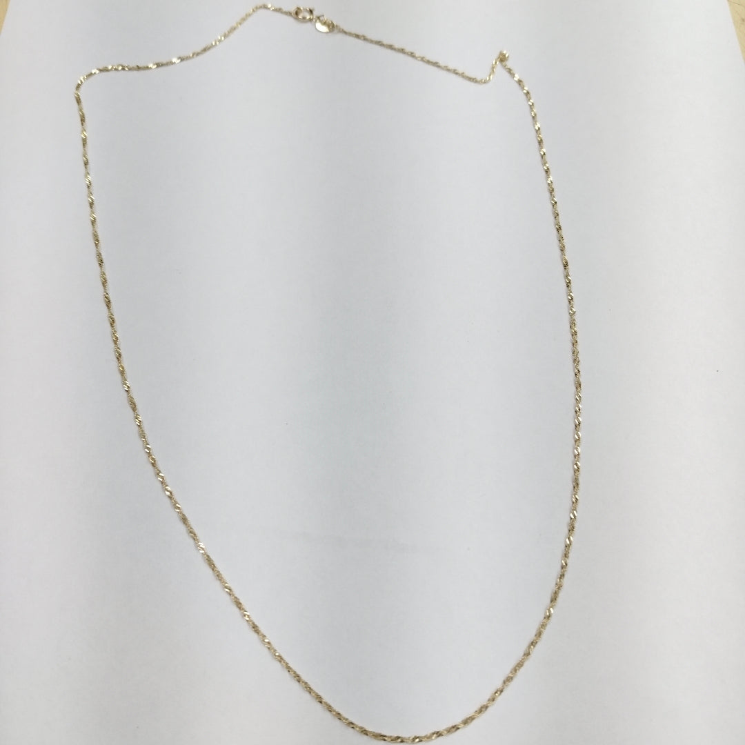 CADENA TORZAL 14K 55 CM 1.5 GR STO2555CM (NUEVO)