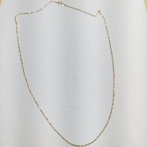 CADENA TORZAL 14K 55 CM 1.5 GR STO2555CM (NUEVO)