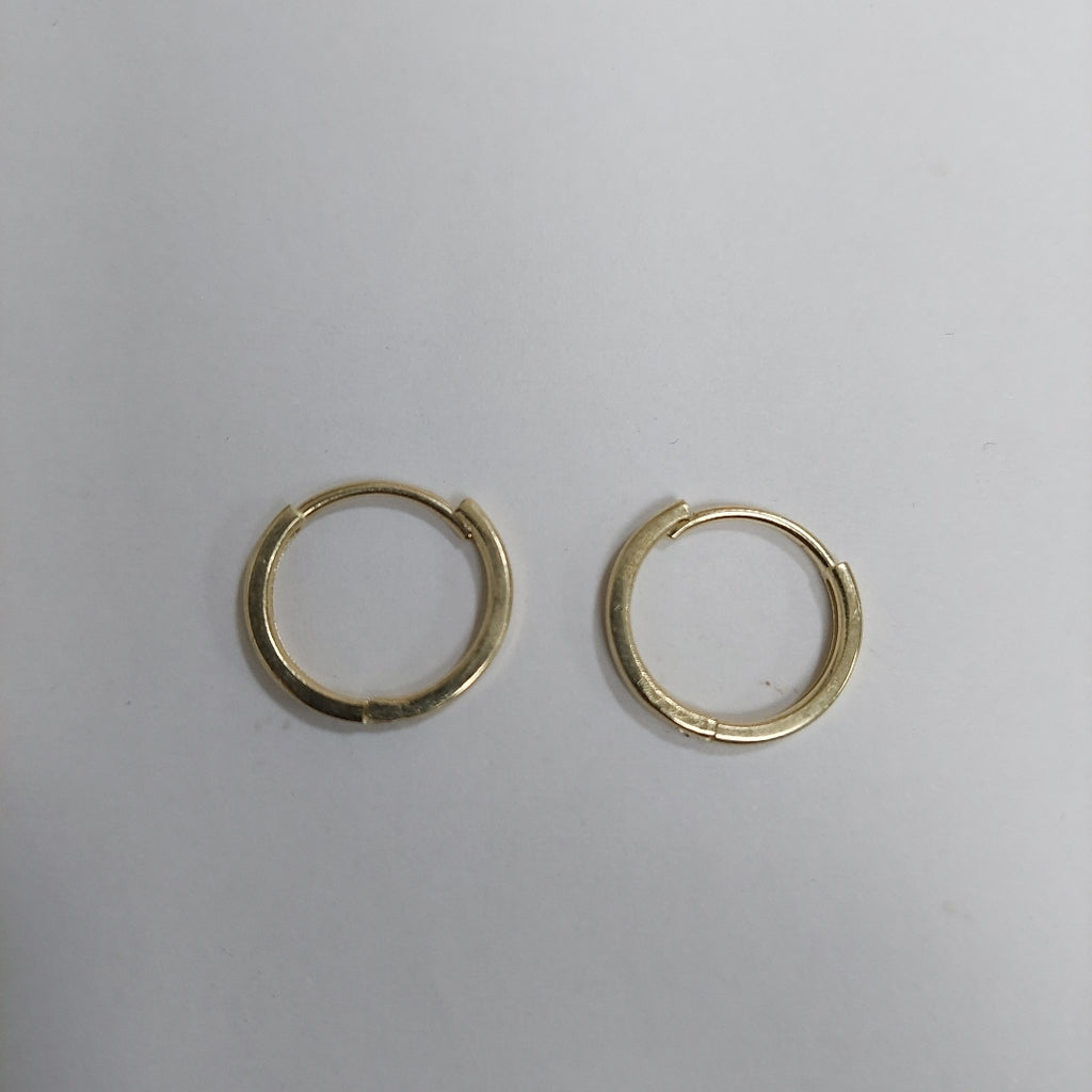 ARETES ARRACADAS LISA CHICA 14K 1.8 GR AC 81 (NUEVO)