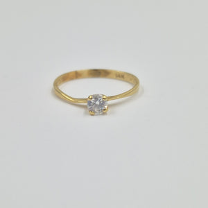 ANILLITO ORO 14 K 1.2 GRMS (SEMINUEVO)