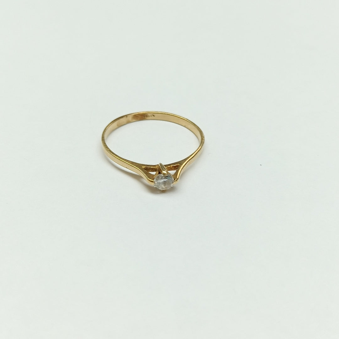 SOLITARIO ORO 14 K 1.9 GRMS (SEMINUEVO)