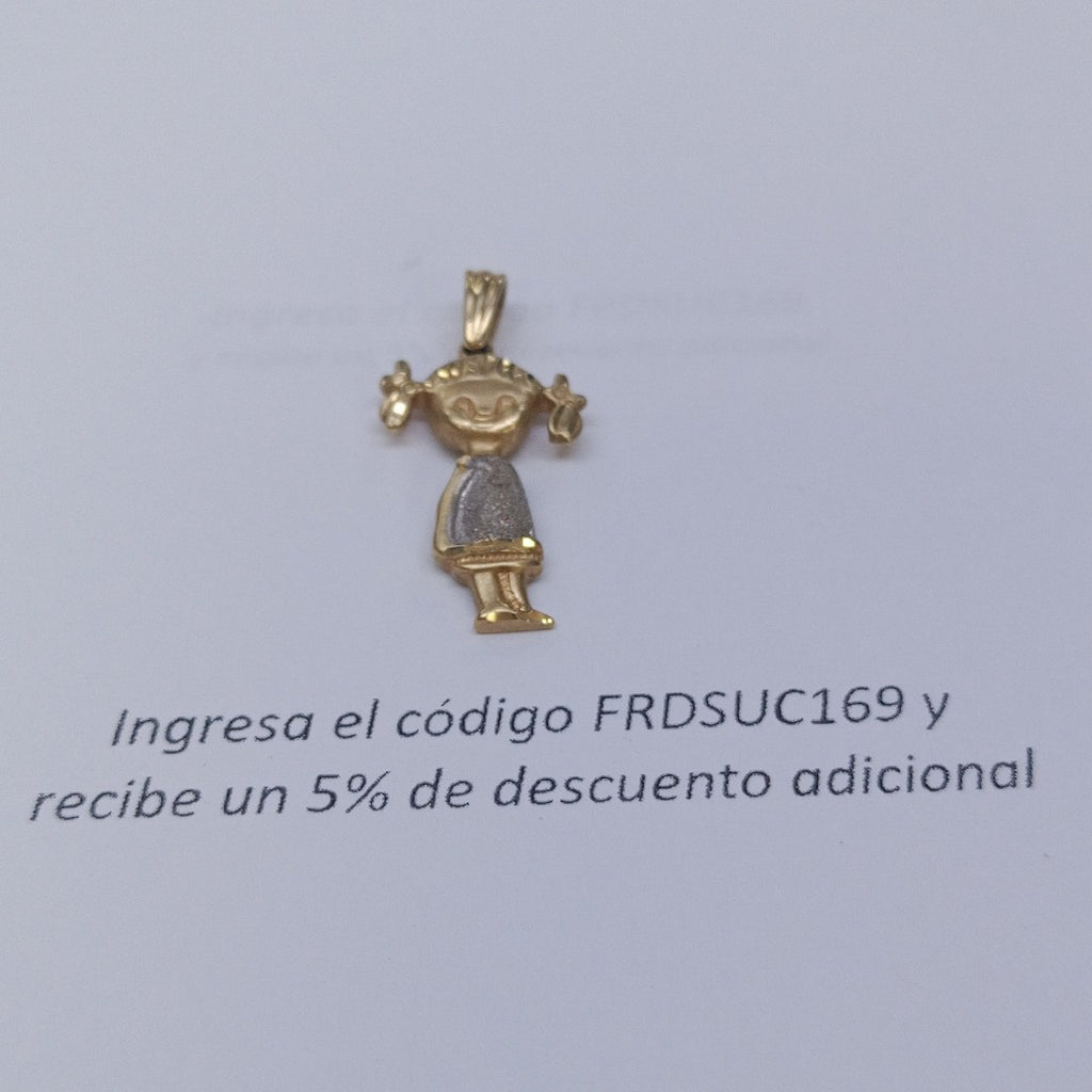DIJE ORO 14 K 2.6 GRMS (SEMINUEVO)