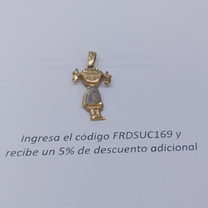 DIJE ORO 14 K 2.6 GRMS (SEMINUEVO)