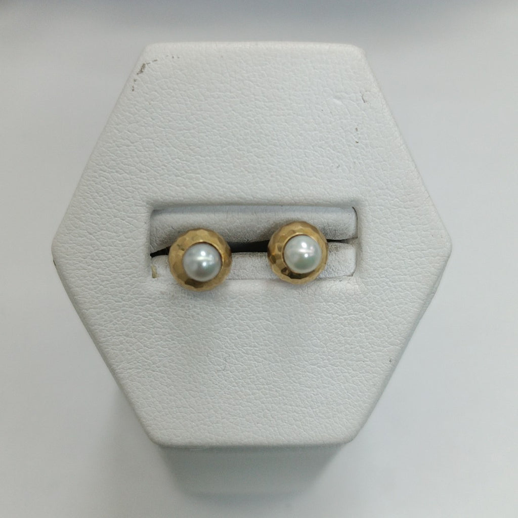 ARETES PAR ORO 18 K 1,10 GRMS (SEMINUEVO)