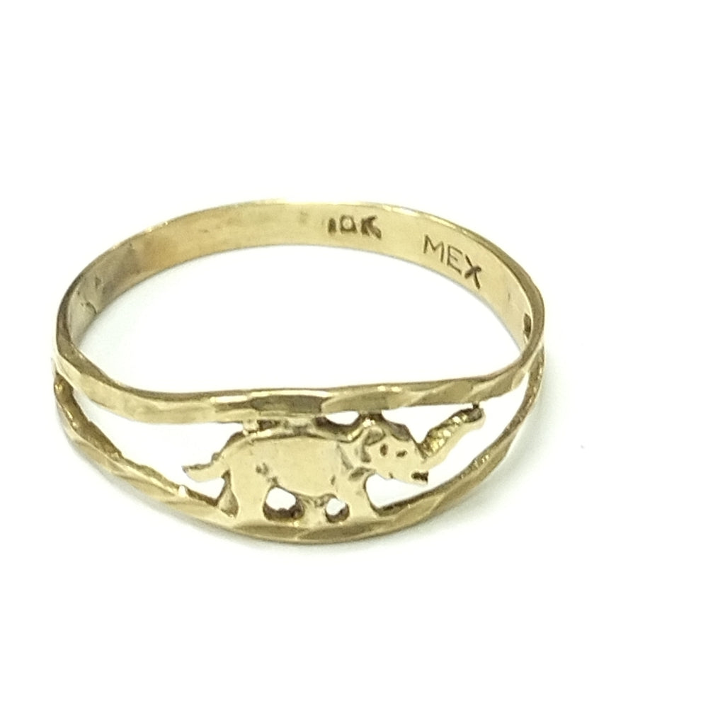ANILLO ORO 10 K 1,10 GRMS (SEMINUEVO)