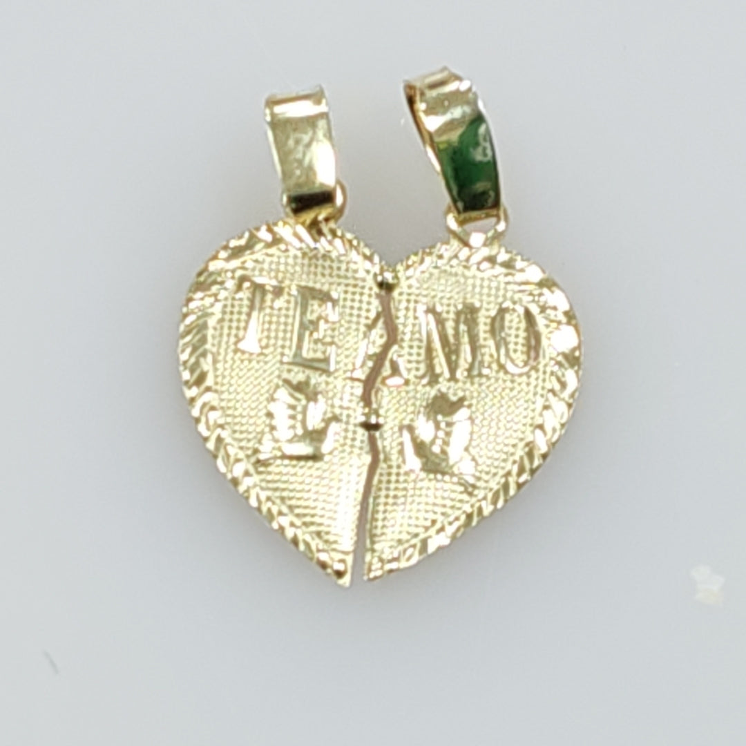 DIJE CORAZON 14K 0.9 GR CO 0366 (NUEVO)