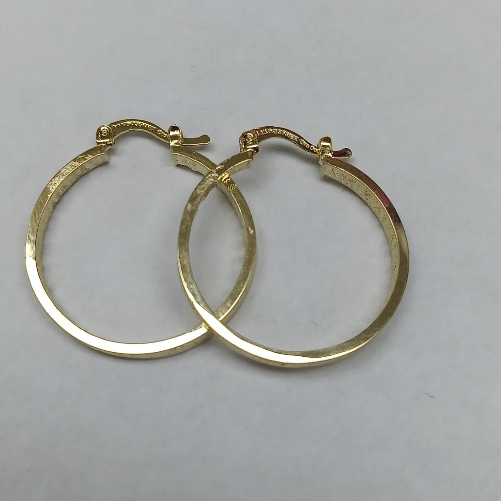 ARETES ARRACADAS CON NUMEROS ROMANOS 14K 2.7 GR ETT 01 (NUEVO)