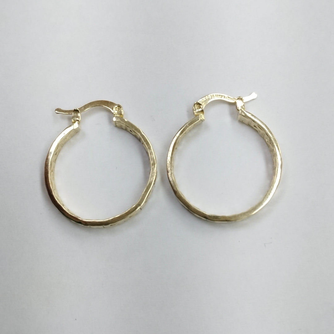 ARETES ARRACADAS GRECAS 14K 2.4 GR ETRE 4 (NUEVO)