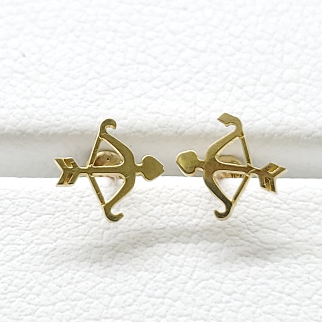 BROQUELES ORO 14K 1 (NUEVO)