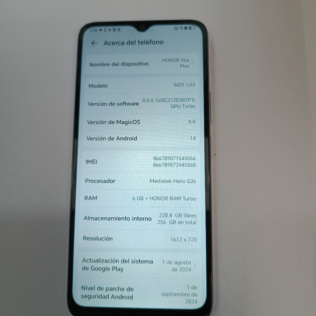 CELULAR HONOR X6A WDY-LX3 (2023) 256 GB 6 GB RAM (SEMINUEVO) – Tienda Dondé