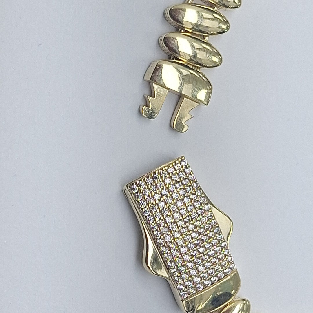 PULSERAS DAMA ORO 14K 15.4 (NUEVO)