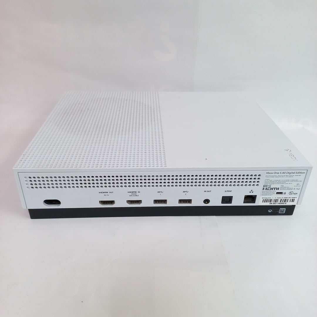 CONSOLA DE VIDEOJUEGO MICROSOFT XBOX ONE S ALL DIGITAL 1 TB (SEMINUEVO)