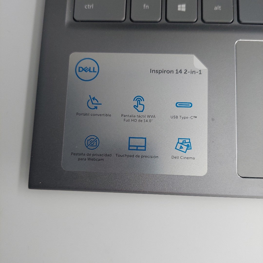 LAPTOP DELL INSPIRON 14 5410 (2 EN 1)(2022) 256 GB SSD 8 GB RAM (SEMINUEVO)