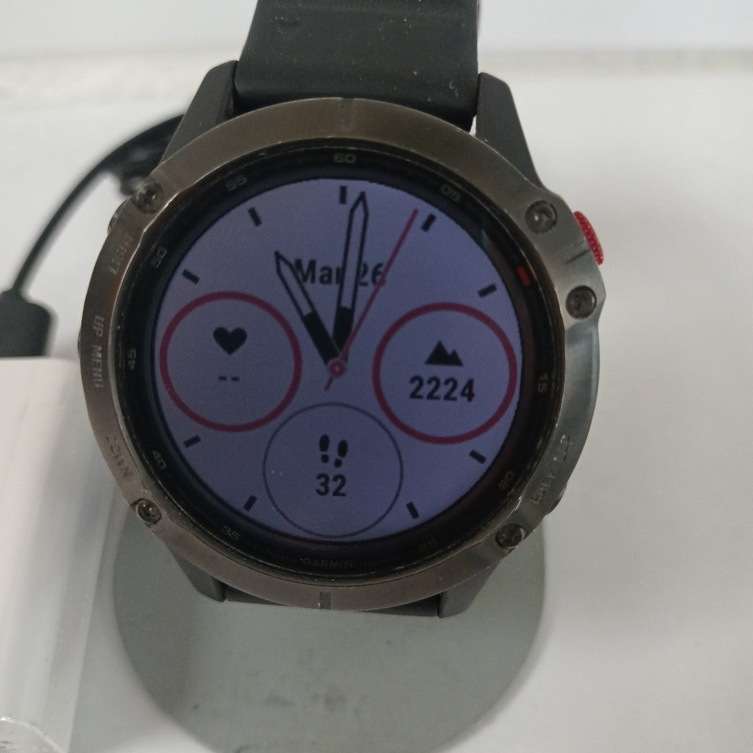 SMARTWATCH GARMIN FENIX 6 PRO SOLAR 47 MM GPS (SEMINUEVO)