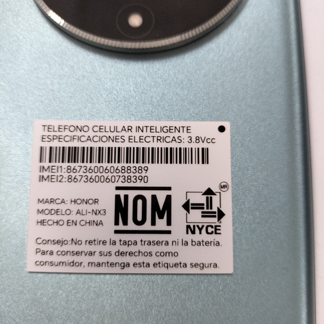CELULAR HONOR MAGIC6 LITE 5G ALI-NX3 (2023) 256 GB 8 GB RAM (SEMINUEVO)