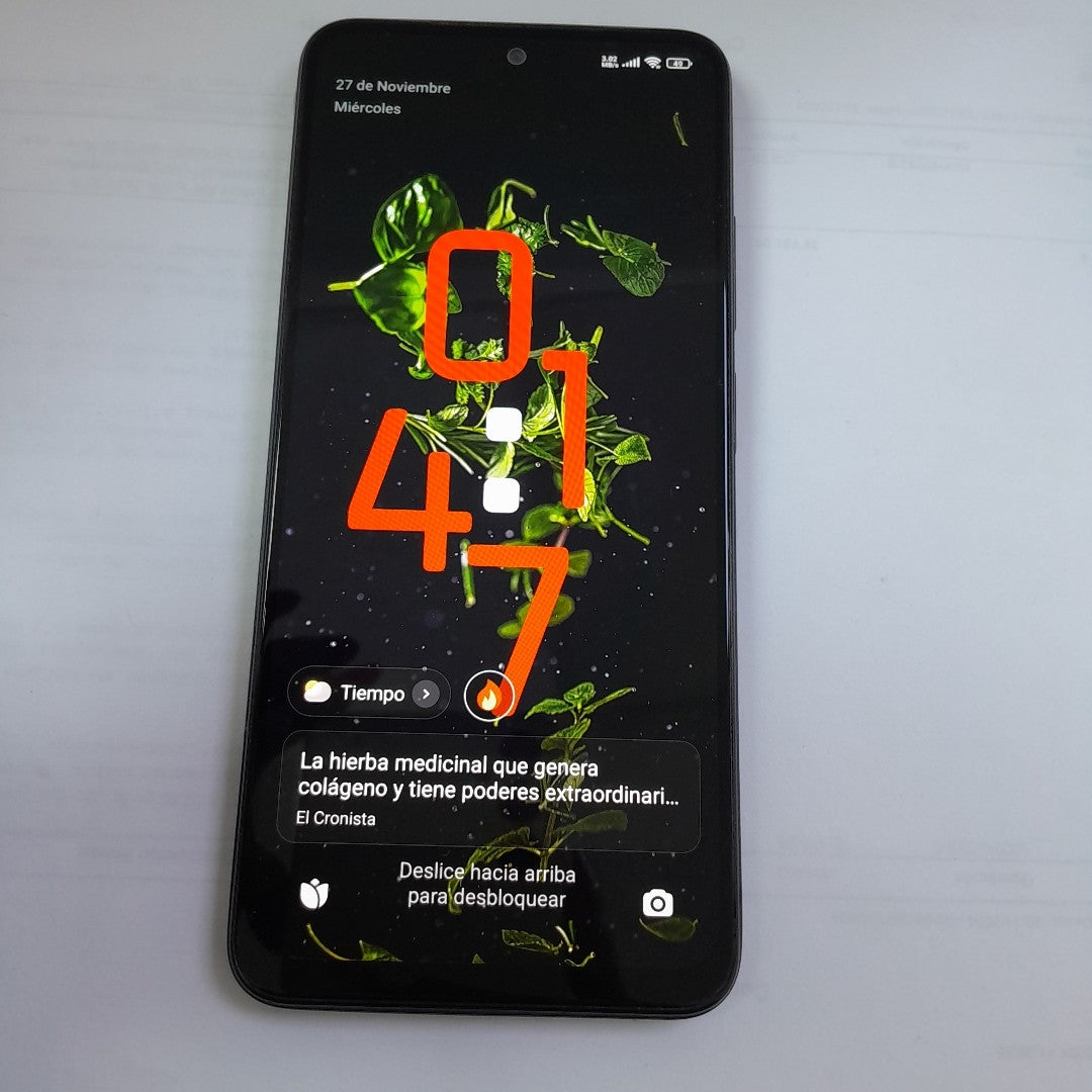 CELULAR XIAOMI REDMI NOTE 12S 2303ERA42L (2023) 256 GB 8 GB RAM (SEMINUEVO)