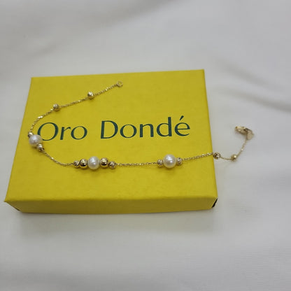 PULSERAS DAMA ORO 14K 2.2 (NUEVO)