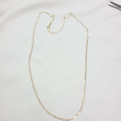 CADENAS VALENTINA/ESPEJO ORO 14K 2.7 (NUEVO)
