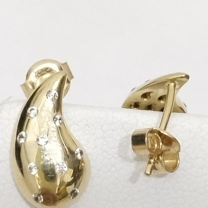 BROQUELES ORO 14K 2 (NUEVO)