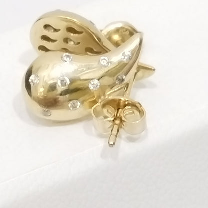 BROQUELES ORO 14K 2.1 (NUEVO)