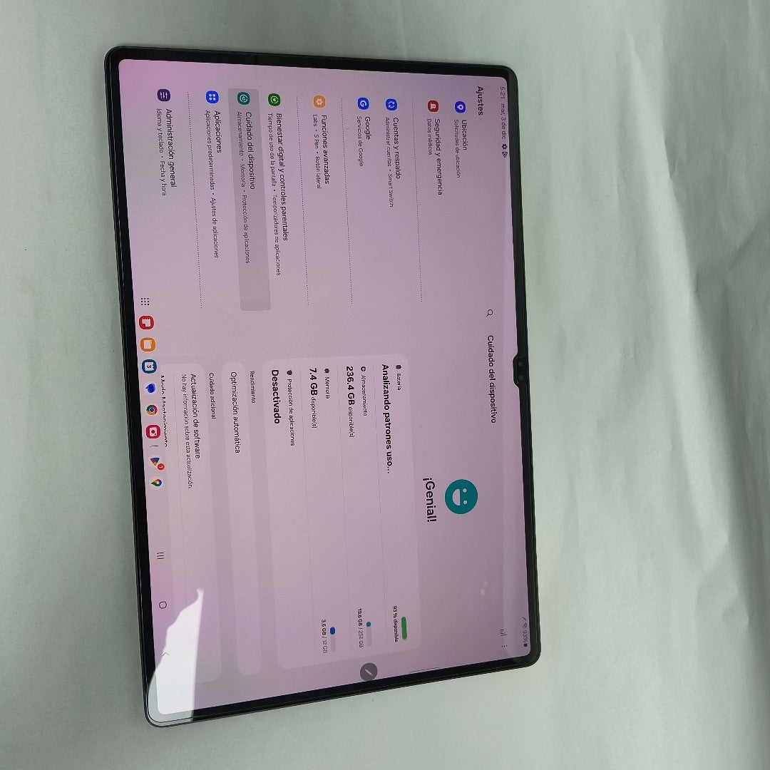TABLETA SAMSUNG GALAXY TAB S8 ULTRA SM-X900 256 GB 12 GB RAM (SEMINUEVO)