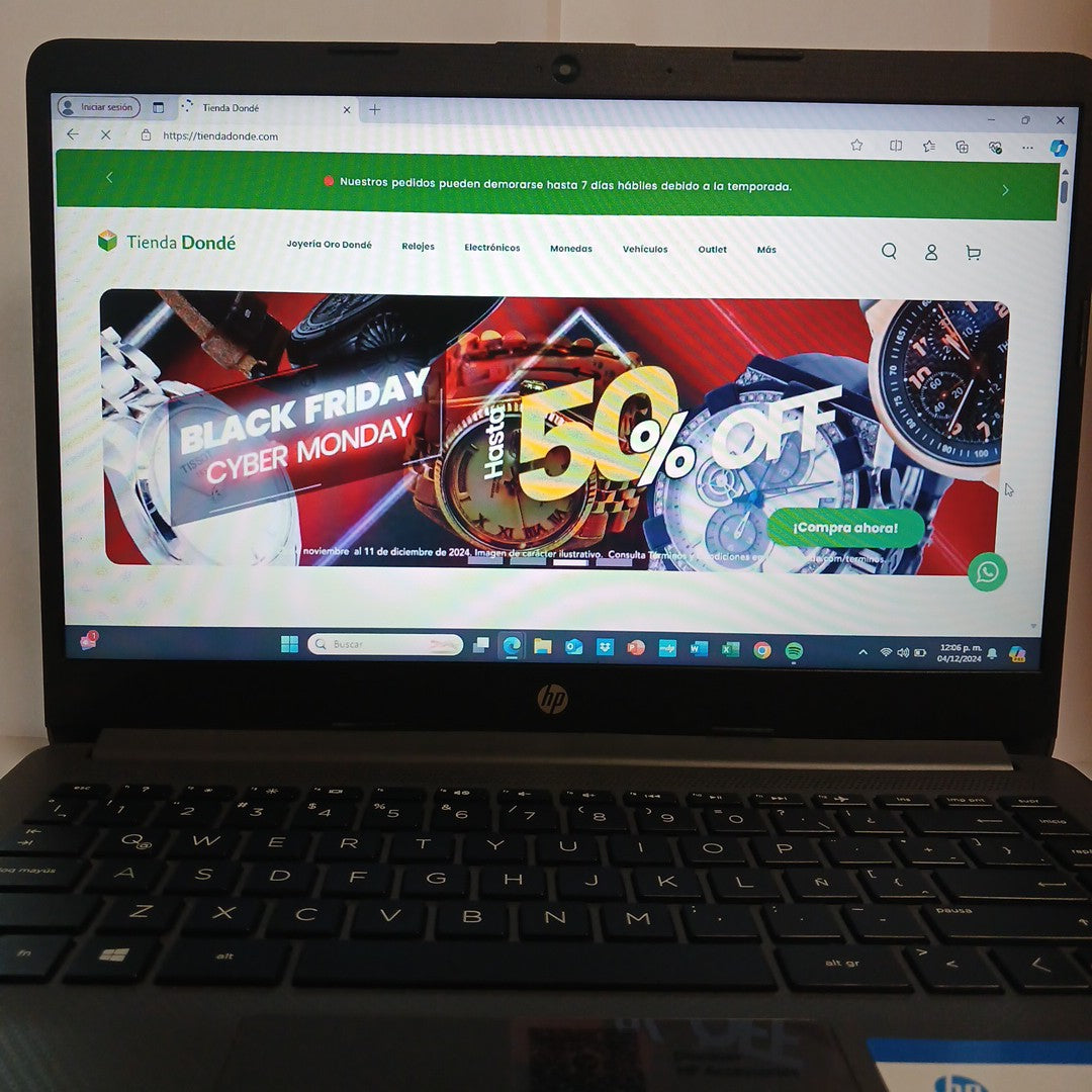 LAPTOP HP 245 G8 (2021) 1 TB + 128 GB SSD 8 GB RAM (SEMINUEVO)