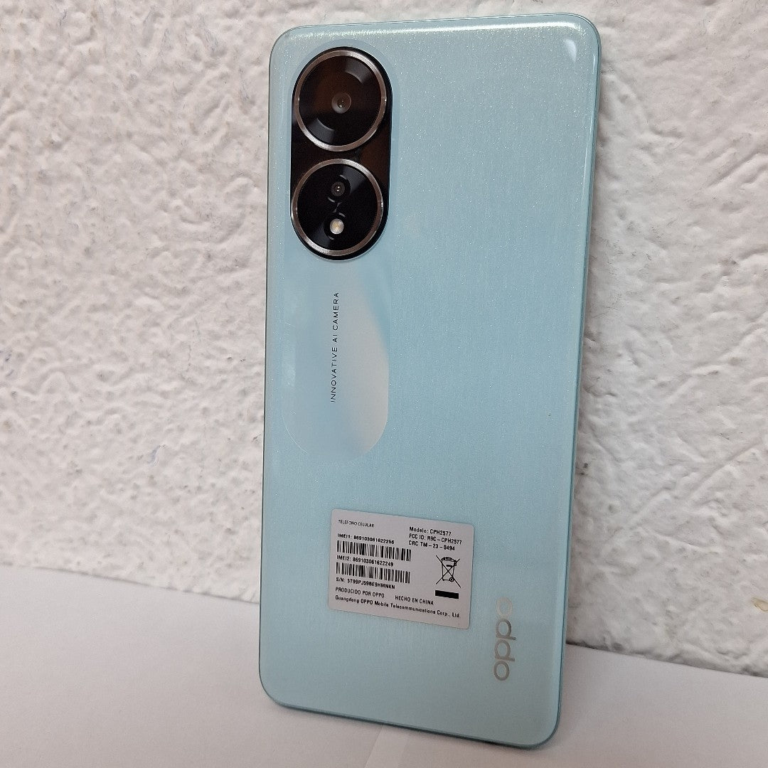 CELULAR OPPO  A58 CPH2577 (2023) 128 GB 6 GB RAM (SEMINUEVO)