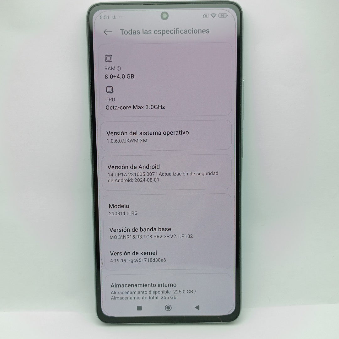 CELULAR XIAOMI 11T 21081111RG 256 GB 8 GB RAM