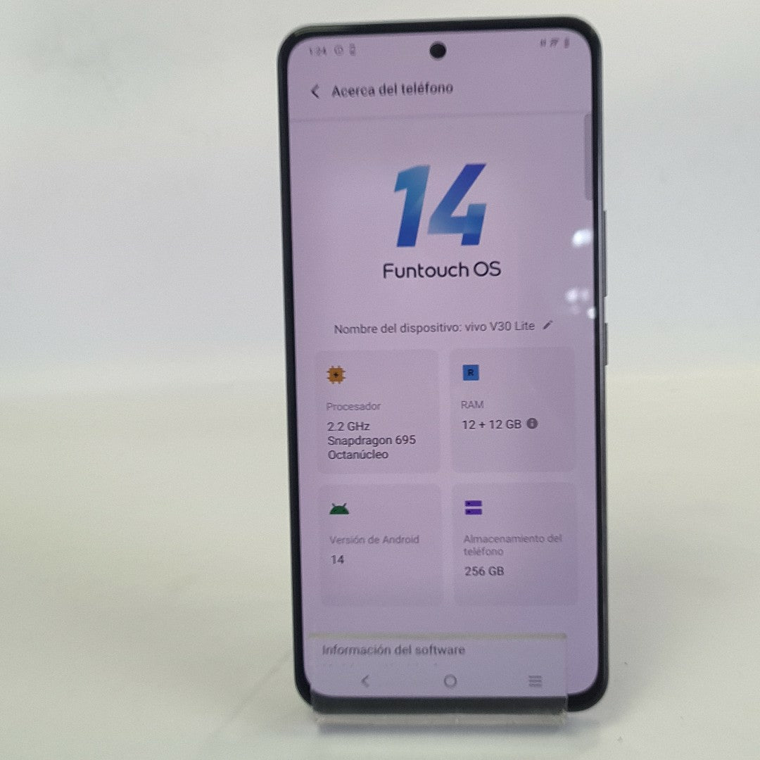 CELULAR VIVO V30 LITE V2314 (2023) 256 GB 12 GB RAM (SEMINUEVO)