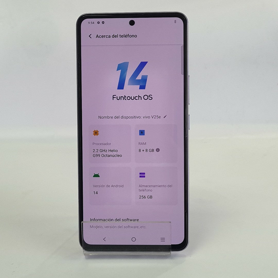 CELULAR VIVO V25E V2242 (2022) 256 GB 8 GB RAM (SEMINUEVO)