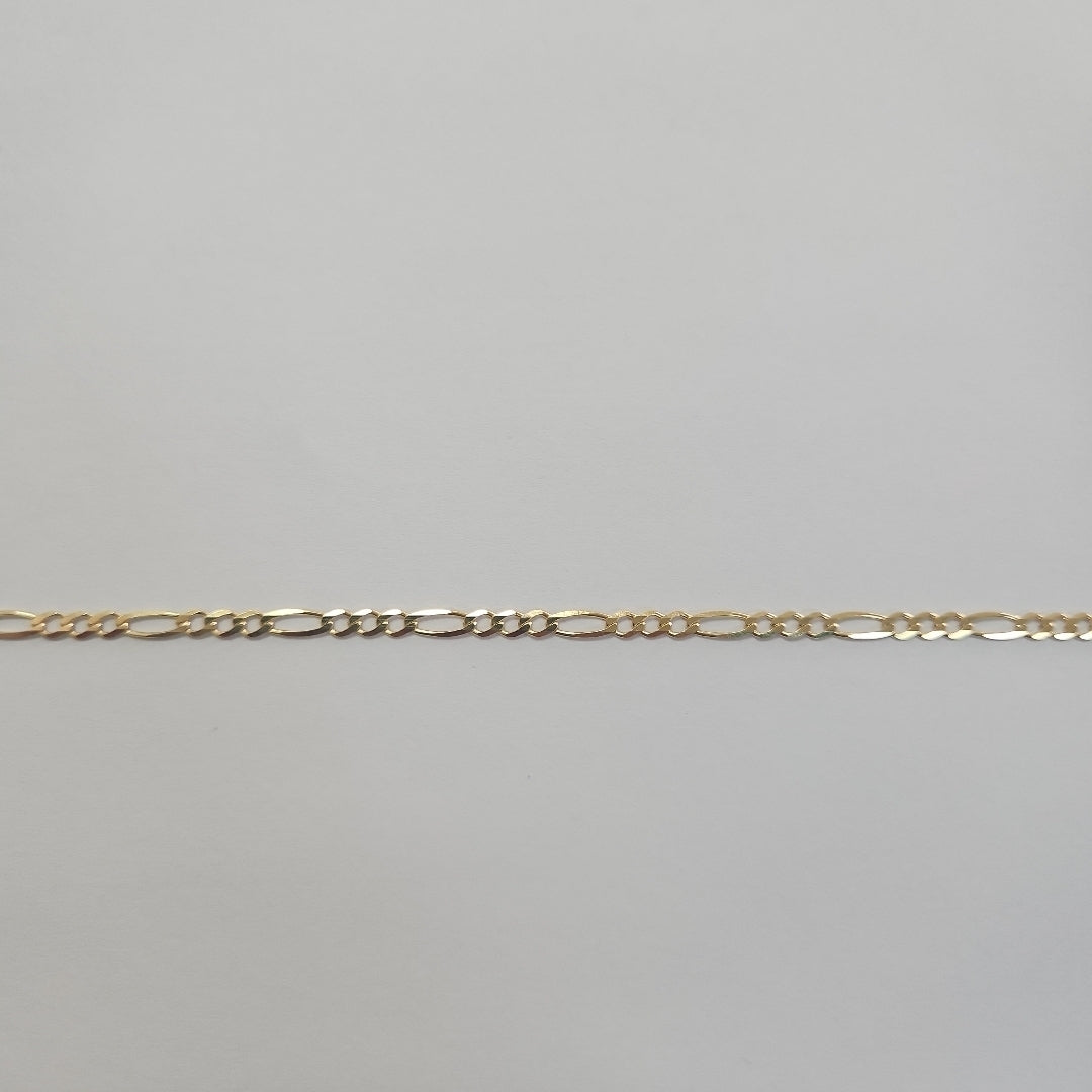 CADENAS CARTIER 3*1 AMARILLA ORO 14K 3.6 (NUEVO)