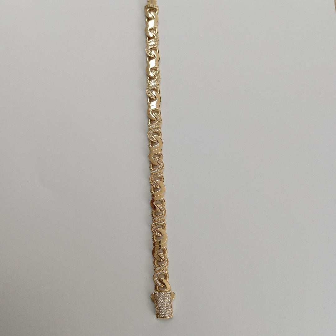 PULSERAS DAMA ORO 14K 15.7 (NUEVO)