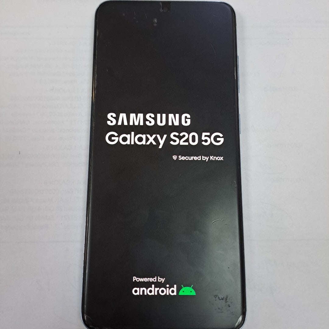 CELULAR SAMSUNG GALAXY S20 5G SM-G981U (2020) 128 GB 12 GB RAM (SEMINUEVO)