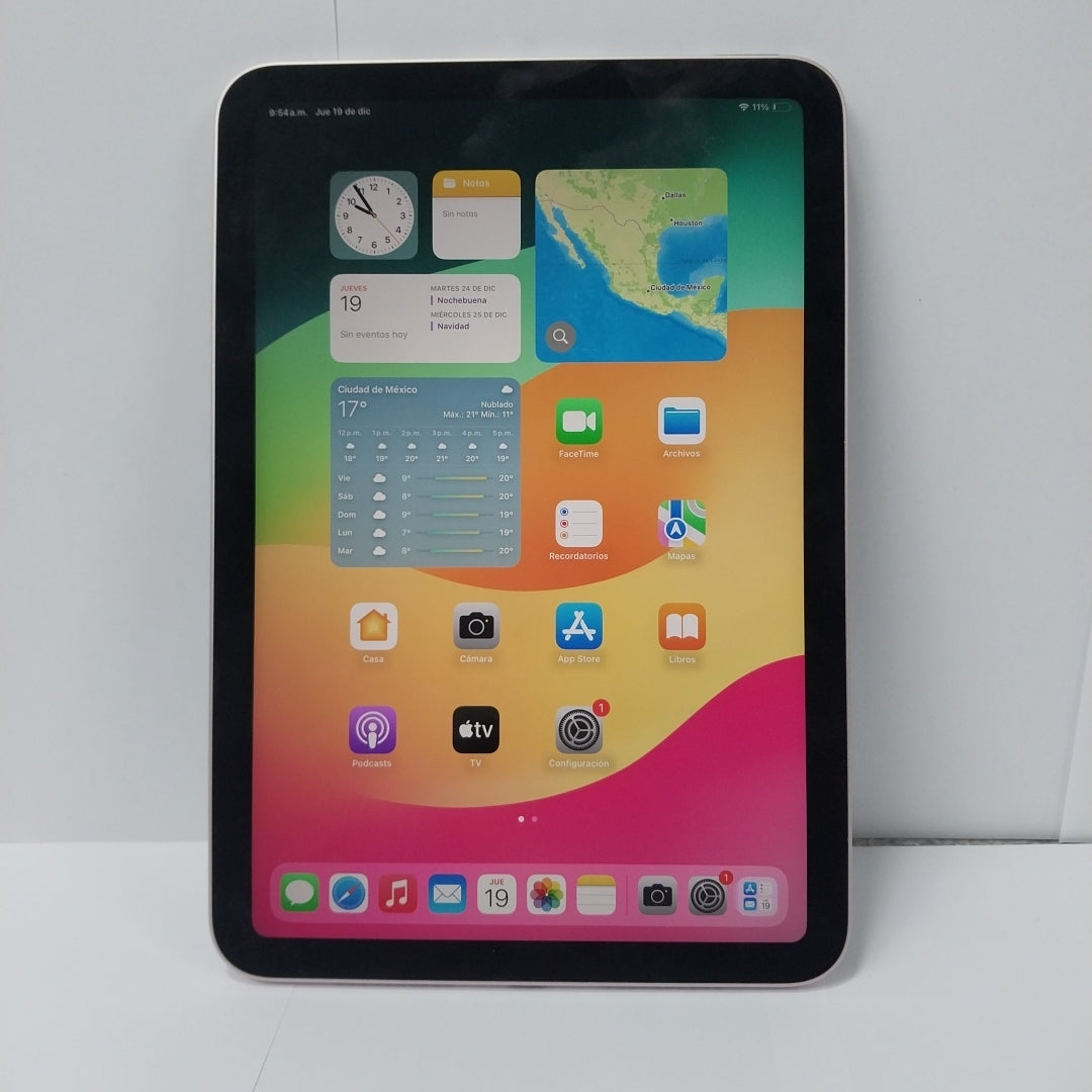 TABLETA APPLE IPAD MINI 6 A2567 64 GB 4 GB RAM (SEMINUEVO)