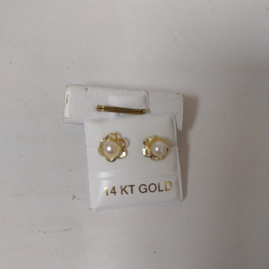 BROQUELES ORO 14K 1 (NUEVO)