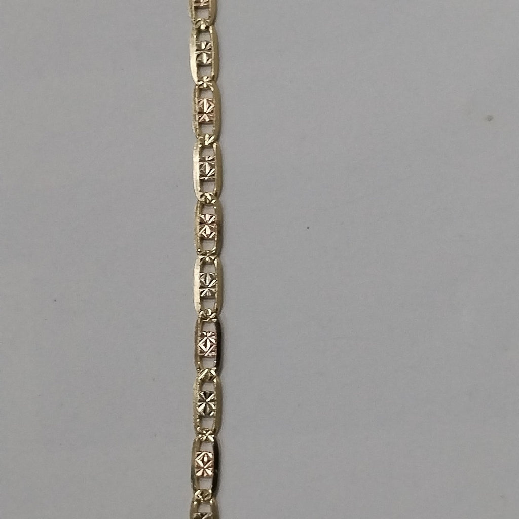 CADENAS VALENTINA/ESPEJO ORO 14K 2.9 (NUEVO)