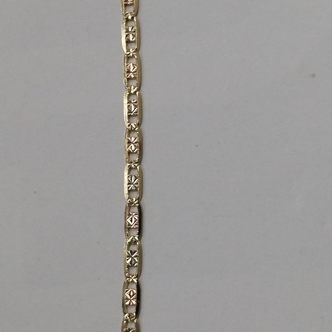 CADENAS VALENTINA/ESPEJO ORO 14K 2.9 (NUEVO)