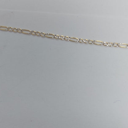 CADENAS CARTIER 3*1 DIAMANTADA ORO 14K 3.3 (NUEVO)