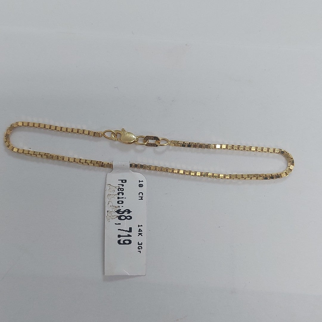 PULSERAS DAMA ORO 14K 3 (NUEVO)