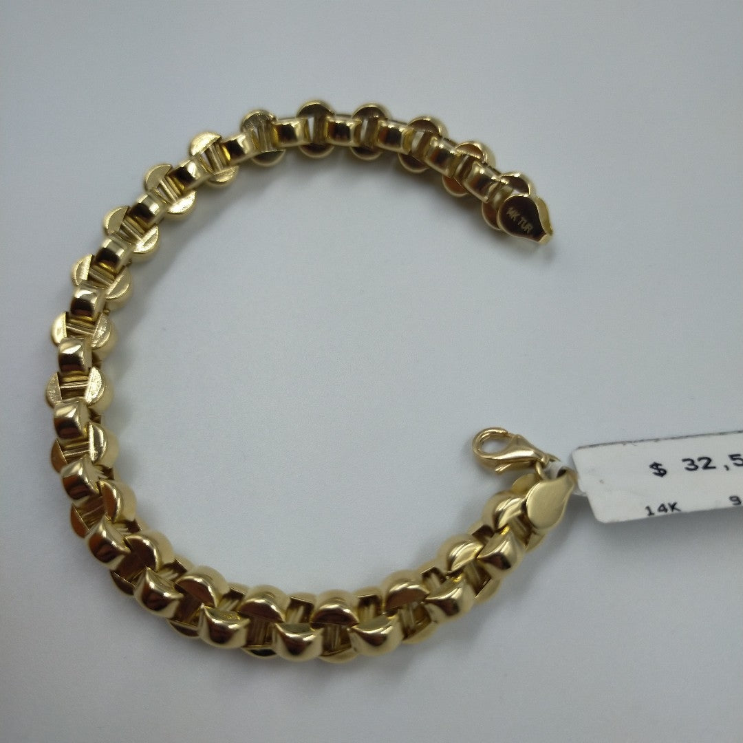 PULSERAS DAMA ORO 14K 9.9 (NUEVO)