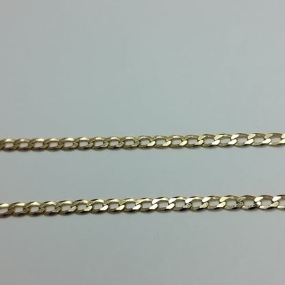 CADENAS BARBADA AMARILLA ORO 14K 5.2 (NUEVO)