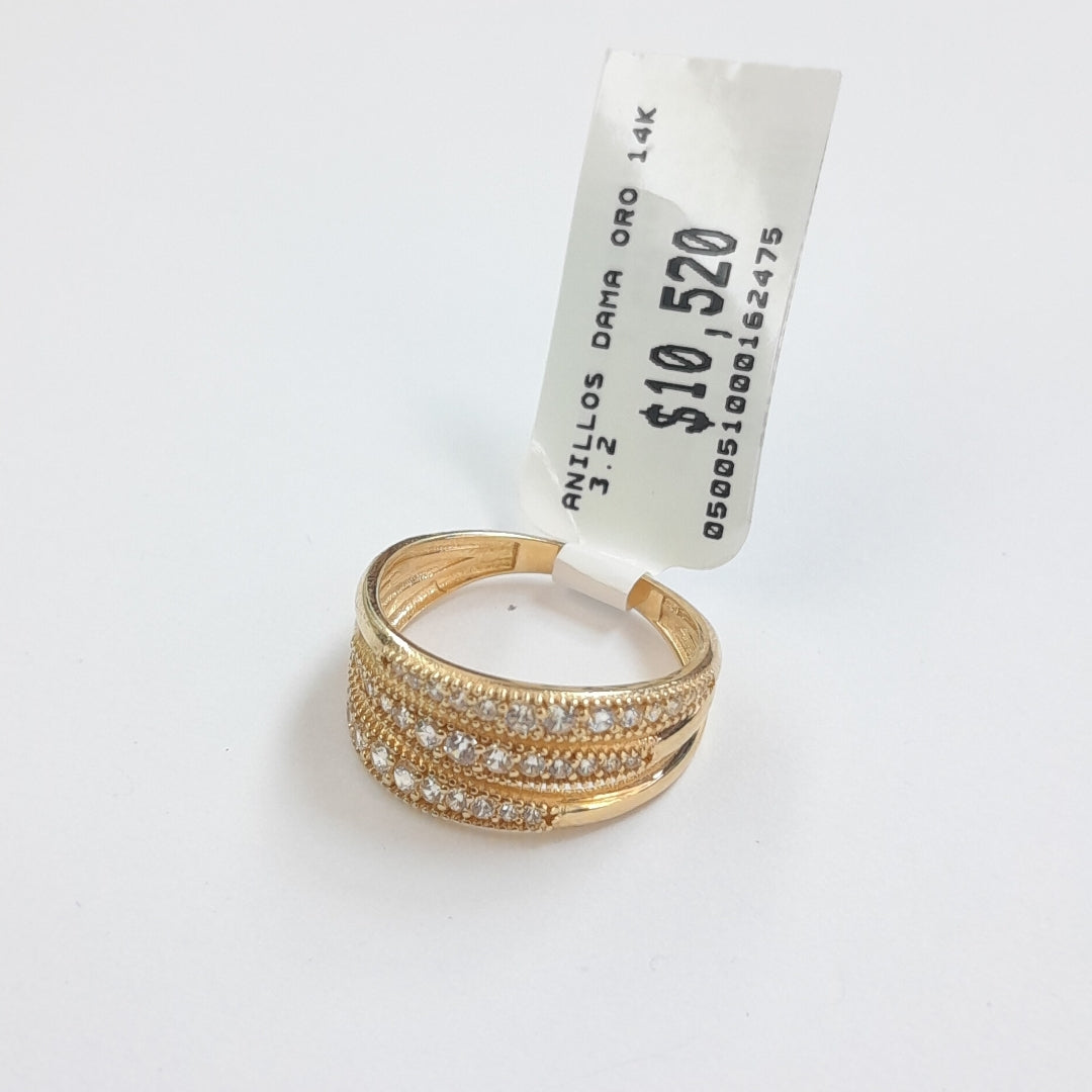 ANILLOS DAMA ORO 14K 3.2 (NUEVO)