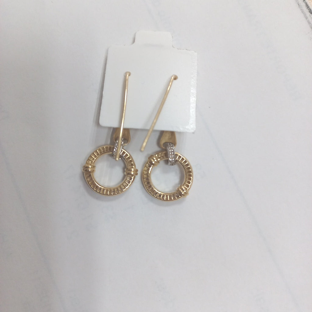 BROQUELES ORO 14K 4 (NUEVO)