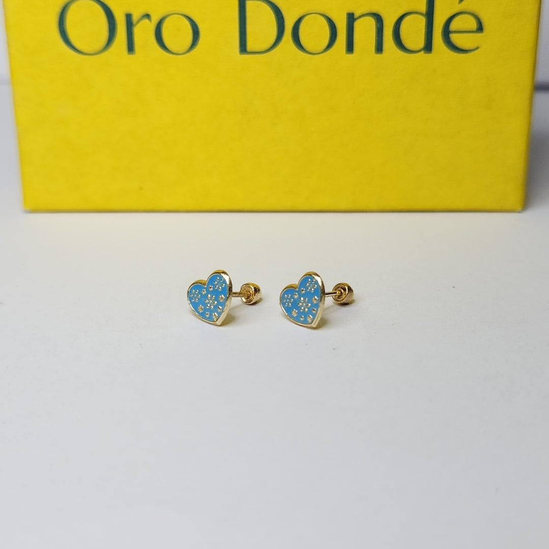BROQUELES ORO 10K 1 (NUEVO)