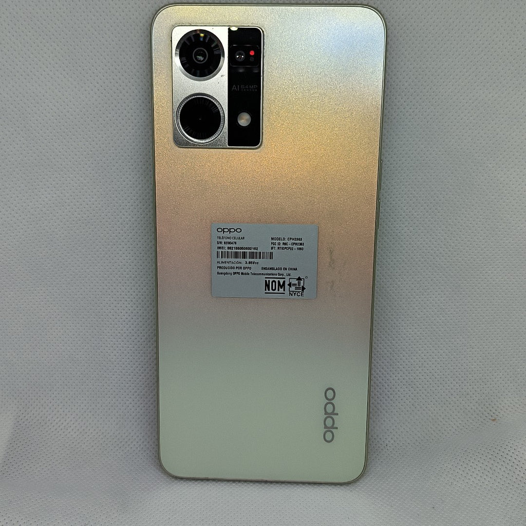 CELULAR OPPO  RENO7 CPH2363 (2022) 256 GB 8 GB RAM (SEMINUEVO)