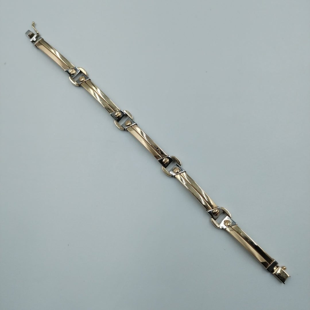 PULSERAS CABALLERO ORO 14K 19.9 (NUEVO)