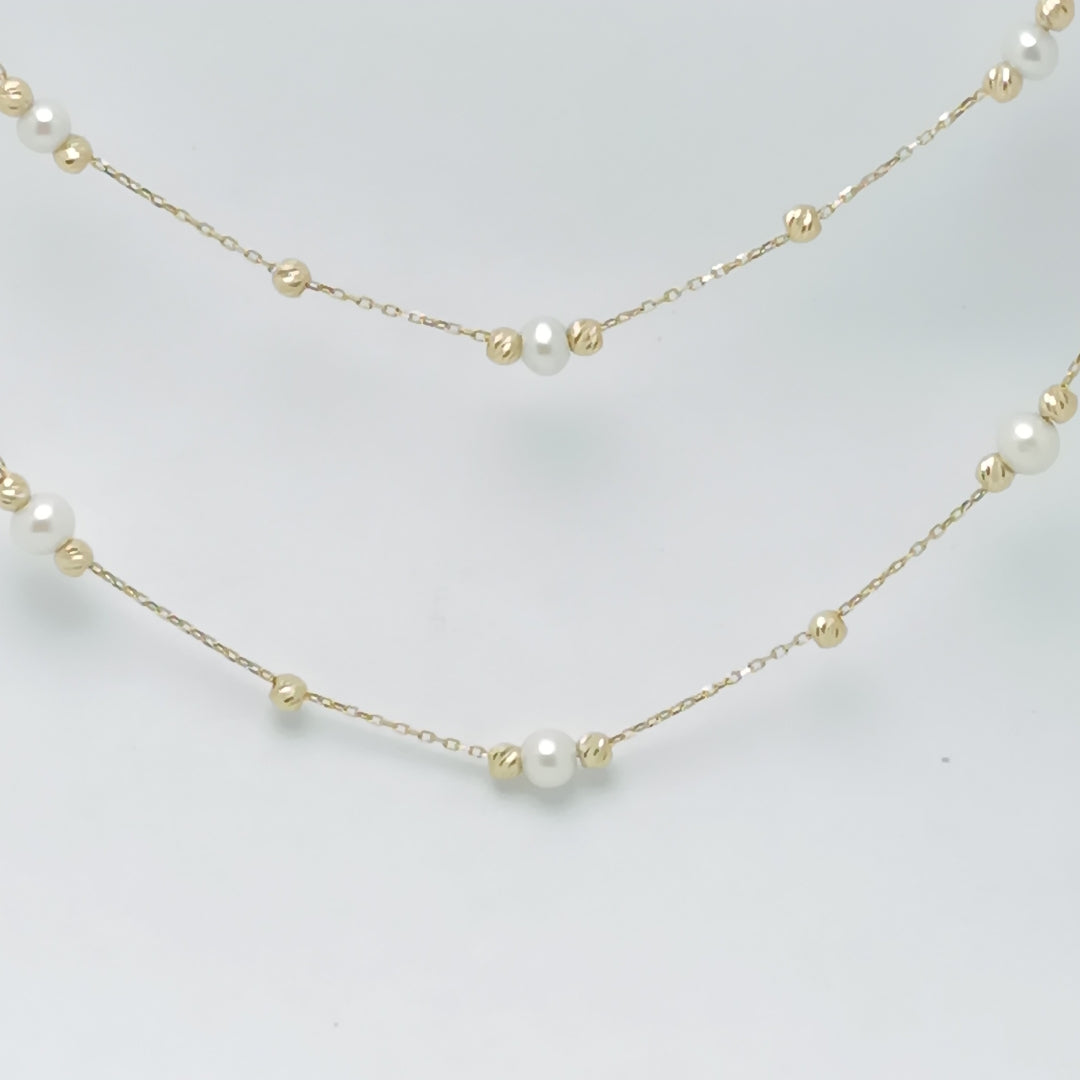 GARGANTILLAS ORO 14K 3.5 (NUEVO)