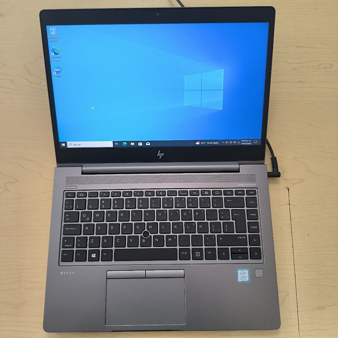 LAPTOP HP ZBOOK 15U G6 (2020) 512 GB SSD 16 GB RAM (SEMINUEVO)
