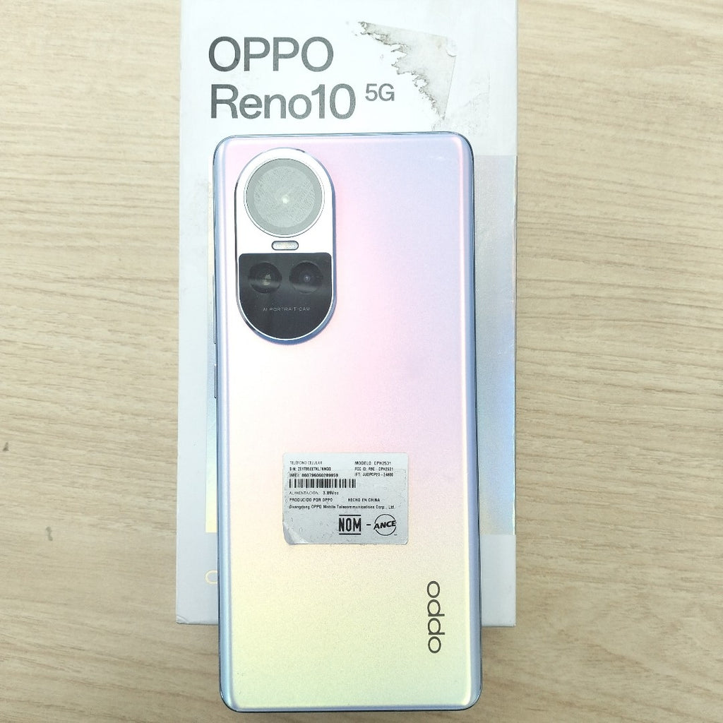 CELULAR OPPO  RENO10 5G CPH2531 (2023) 256 GB 8 GB RAM (SEMINUEVO)